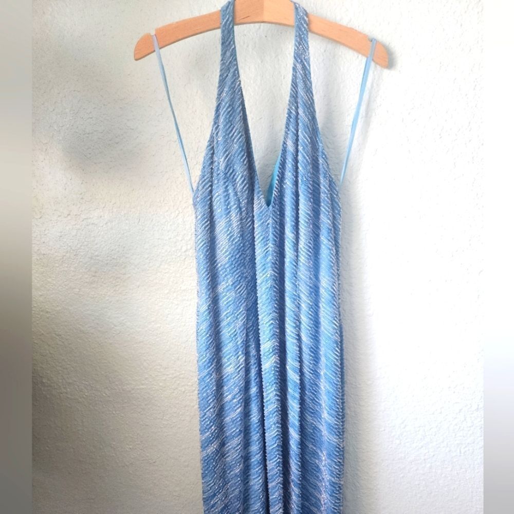 Cache Blue Halter Dress